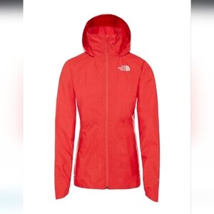 The North Face Women's Inlux Dryvent Juicy Red Hike Windbreaker/ Rain Jacket XS